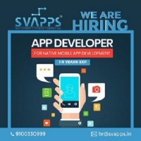 Hiring Android Developer in Warangal  Svapps Soft Solutions